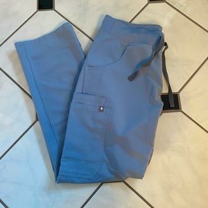 DUSTY BLUE Figs XS Kade pants